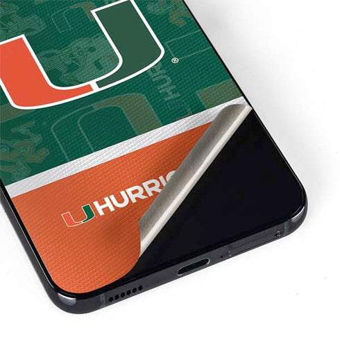 University of Miami U Hurricanes Galaxy S22 Skin